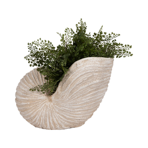 Scultura in resina a forma di conchiglia, ornamento decorativo per la casa, il bagno, l'ufficio, il soggiorno - Product Image 2