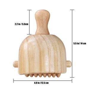 Masajeador de madera con rodillo, <span class=keywords><strong>Copa</strong></span> de masaje <span class=keywords><strong>sueca</strong></span> con forma de hongo, Herramientas <span class=keywords><strong>para</strong></span> esculpir el cuerpo - Product Image 3
