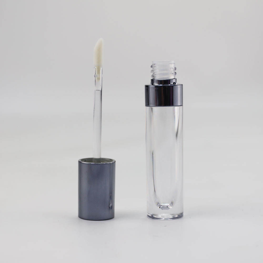 lip gloss container purple glass