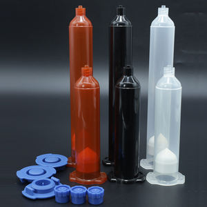 Yeni abd tarzı 3cc/5cc/10cc/30cc/55cc endüstriyel 4 parça Set plastik dağıtım şırınga varil - Product Image 4