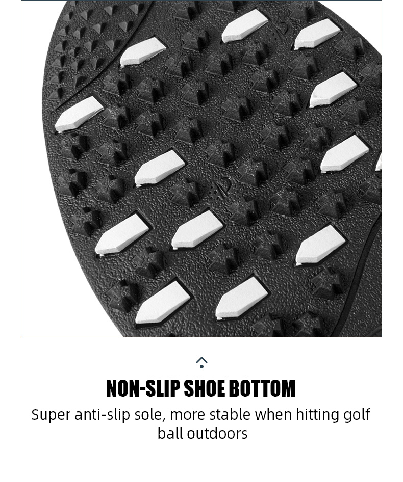 PGM XZ204 slip on golf shoes men 2022 genuine leather waterproof golf