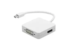 Adaptateur Mini DisplayPort,DP, vers HDMI/VDI/VGA