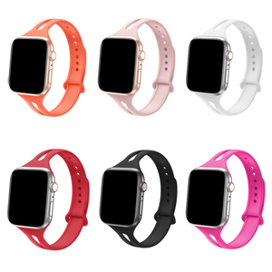 De deporte de moda de silicona reloj de estilo de la correa de banda Iwatch correa para reloj inteligente de <span class=keywords><strong>apple</strong></span> - Product Image 3