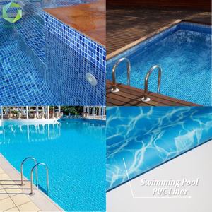 GAIA TEXTILE Revêtements de piscine en mosaïque durables et résistants en PVC de 1,5 mm antibactériens, anti-UV, imperméables, 2000 g/m² - Product Image 2