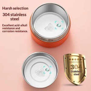 Lonchera Aislada de Acero Inoxidable 304, Recipiente Portátil para Almuerzo para Trabajadores de Oficina, Recipiente Térmico para Estudiantes en Casa - Product Image 2