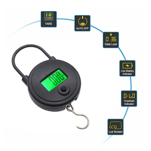 Q & H LCD 디지털 낚시 저울 디지털 30kg 스마트 휴대용 미니 물고기 계량 저울 물고기 및 포켓 무게 - Product Image 2