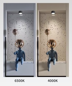 Moderno progetto di Hotel per ufficio con luce antiriflesso a montaggio superficiale SMD Led faretti da soffitto - Product Image 5