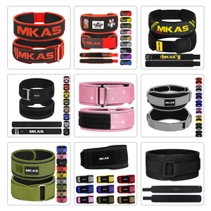 Cinturón de Levantamiento de Pesas MKAS al por Mayor con Logotipo Personalizado, Cinturón de Entrenamiento de Fuerza, Fitness, Eva, Nailon, para Gimnasio - Product Image 5