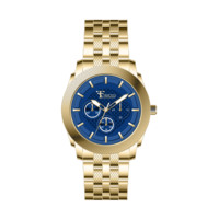 Montre pour hommes Urban Pioneer avec mouvement à quartz à bande métallique texturée