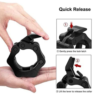 Colliers de serrage pour haltères en plastique ABS de 50 mm (2 pouces), pas chers et colorés - Product Image 3