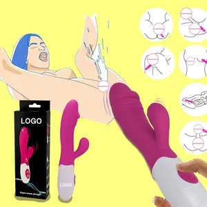 Silikon wiederauf ladbare Frauen Klitoris Massage Zauberstab Erwachsenen Sexspielzeug G-Punkt Vibrator weibliche Klitoris sexuelle Vagina Kaninchen Vibrator