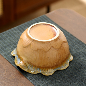 Una ciotola di frusta rosa e blu per ragazze una ciotola di Matcha in ceramica con una bocca A forma di fiore di loto - Product Image 5