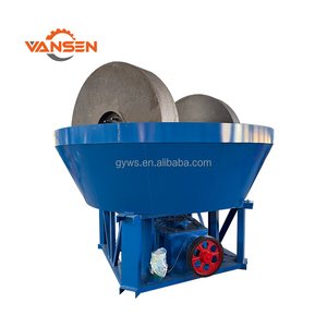 900 Type Double Wheel <strong>Gold</strong> <strong>Wet</strong> Disc <strong>Mill</strong> <strong>Machine</strong> <strong>Gold</strong> Ore <strong>Grinding</strong> <strong>Mill</strong> Durable <strong>Wet</strong> <strong>Pan</strong> <strong>Mill</strong> - Product Image 3