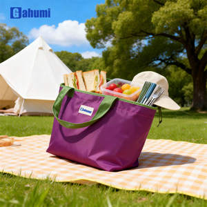 Factory Outlet Customized Large Capacity Oxford Fabric Reusable Eco-friendly Waterproof Storage Tote Folding Shopping <b>Bag</b> - Product Image 2