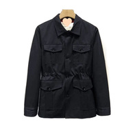 Chaqueta Bomber de Moda para Hombre, Estilo Coreano, Otoño Invierno 2025, Estilo Informal, Retro, Ligera y Elegante