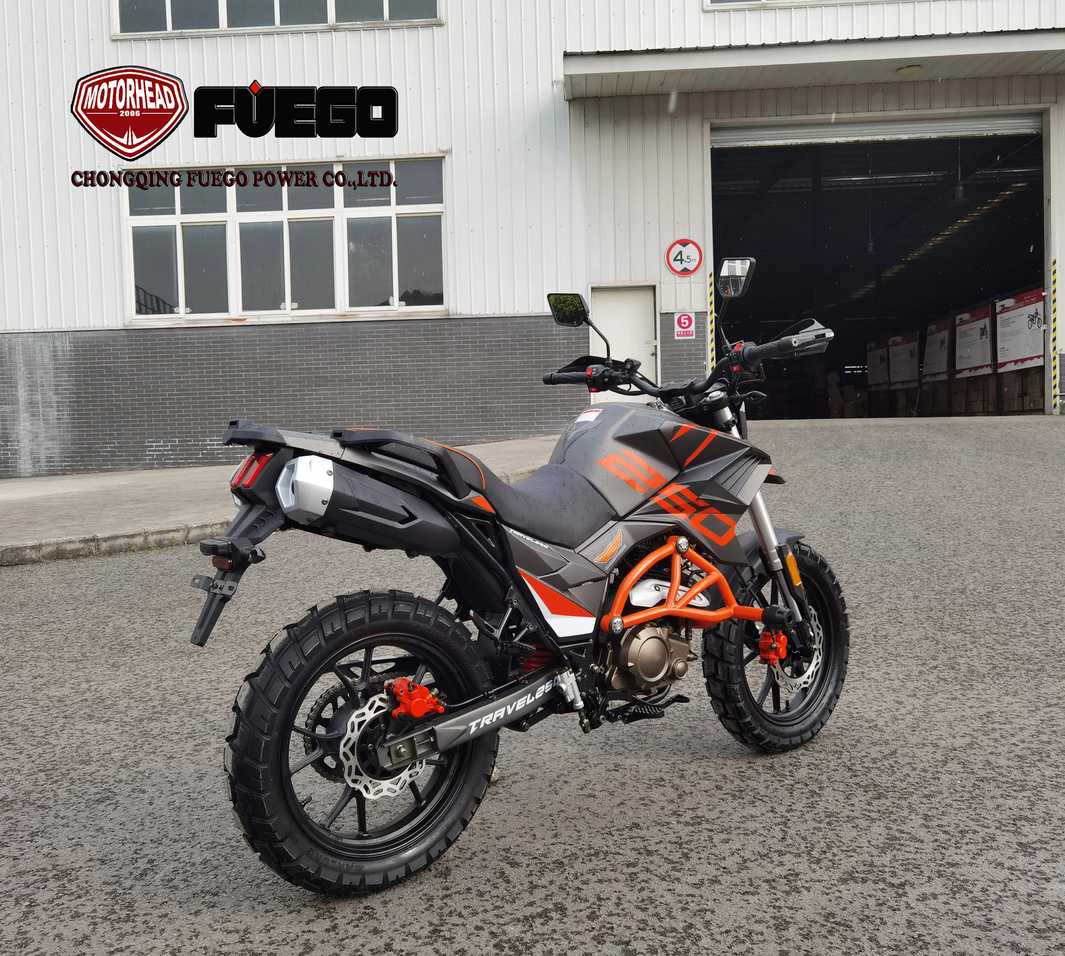 ADV Streetbike 250cc 300cc Motor Petualangan Trail Ninja Motos FUEGO Daya TEKKEN Motor