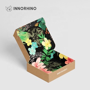 Caja de Regalo de Cartón Corrugado Kraft para Envíos por Correo con Solapas, Asas y Cierre de Lengüeta - Product Image 2