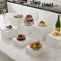Présentoirs de Buffet : Supports de Présentation pour Table de Buffet, Étagères pour Traiteur, Objets de Collection, Présentoirs Cubiques en Acrylique, Supports Empilables