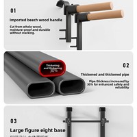 Nuevas Barras Universales de Pared para Uso Doméstico, Equipo de Gimnasio, Barra de Dominadas, Ejercicios de Estiramiento y Flexibilidad, Rehabilitación