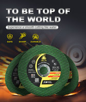 DELUN Disque Abrasif de Découpe Métal Haute Qualité Tranchant et Durable 4' 107mm pour Meuleuse d'Angle