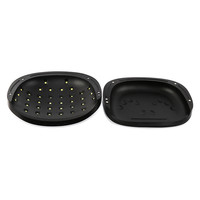 Lampu Kuku UV LED 72W Profesional 36 LED Panjang Gelombang Ganda Pengering Cat Kuku Gel Cepat Kering Timer Salon Rumah