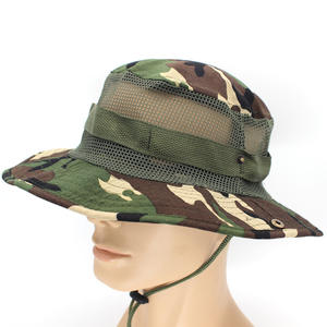 Logo personnalisé hommes femmes seau tactique Boonie chapeaux <span class=keywords><strong>Sniper</strong></span> Camouflage casquette népalais chapeau de pêche américain - Product Image 3