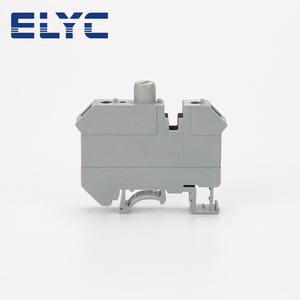 UK10-DREHSI kết nối điện 24V/220V LED 1A/2A/4A/6A/10A cầu chì UK10 vít Din Rail khối thiết bị đầu cuối anh 10-drehsiled - Product Image 5
