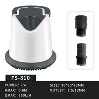 Meilleure société système hydroponique mini pompe à eau submersible pour aquarium interrupteur à flotteur externe haute pression OEM personnalisable