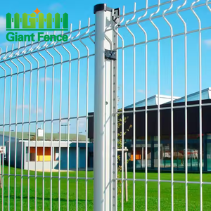 Clôture 3D Lamelles verticales Panneau en fer Facile à assembler Sécurité domestique moderne 2500x1700x4mm - Product Image 3