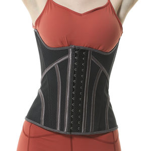 2026 Gaine amincissante <span class=keywords><strong>pour</strong></span> femme, contrôle du ventre, corset de maintien <span class=keywords><strong>pour</strong></span> l'entraînement, gaine sculptante post-partum avec fermeture éclair et crochets - Product Image 5
