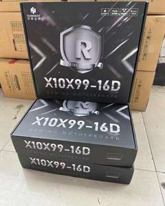 เมนบอร์ด X10X99-16D Huanzhi ของแท้ใหม่ LGA 2011-3 Xeon X99ฟอร์มแฟกเตอร์ E-ATX รองรับ Intel Dual CPU DDR4 RECC NVMe - Product Image 3