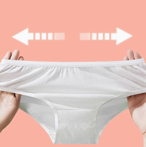 Ropa Interior Desechable de Algodón para Mujer, Bragas Desechables de Cintura Alta para Viajes, <span class=keywords><strong>Hospital</strong></span>, Maternidad - Product Image 3
