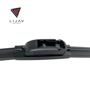 ใบปัดน้ำฝนรถยนต์อเนกประสงค์รุ่นล่าสุด LIJAY A4/Q5 แบบ U-Hook ผลิตจากยางธรรมชาติ 100% สีดำ พร้อมอะแดปเตอร์ 17 ชิ้น ใช้ได้กับรถยนต์ 99% - Product Image 6