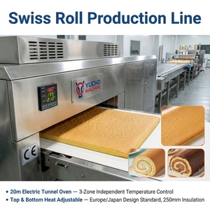 Línea de Producción de Bizcochos Esponjosos Industrial Personalizada YUCHO de 100-500 kg/h con Sistema de Aireación de Precisión para Bizcochos <span class=keywords><strong>Jaffa</strong></span> y Bizcochos Enrollados - Product Image 6