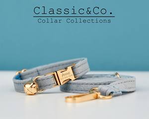 Ensemble collier et nœud papillon personnalisés Dustyblue Veet pour chat et petit chien avec étiquette de nom gravée gratuite et clochette dorée - Cadeau d'anniversaire pour animal de compagnie - Product Image 3