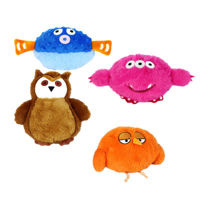 OEM/ODM Pet Electronic Toys - Bite Resistant Dancing Animal Shape Bouncing Ball Interactive Pet Toy