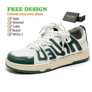 Chaussures de sport décontractées en cuir véritable de haute qualité, style course et marche, modèle <span class=keywords><strong>AF</strong></span> <span class=keywords><strong>1</strong></span>, pour basketball et skateboard, personnalisables en usine - Product Image 3