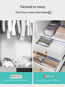 Bolsa de Almacenamiento de Ropa, Bolsas de Viaje Portátiles, Organizador de Pantalones de Gran Capacidad - Product Image 5