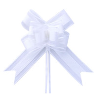 Décoration de Noël et de mariage personnalisée 2022, ruban papillon, nœud en organza, nœud à cordon