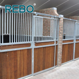 ม้าคอกม้าไม้กระดานไม้ไผ่ม้าแผงบ้านความหนาแน่นสูง - Product Image 1