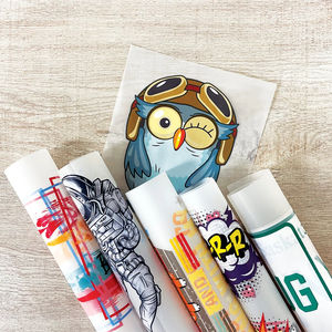 Servicio de Impresión de Calcomanías Personalizadas Digitales Termoadhesivas para Prendas, Transferencias de Plastisol y Goma para Impresión por Calor - Product Image 2