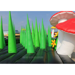 Pista de obstáculos inflable para adultos grandes, 20m de largo, para eventos grandes o actividades deportivas - Product Image 6