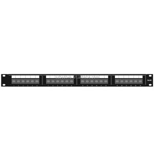 ขายตรงจากโรงงาน แผงแพทช์ CAT5E แบบมีชีลด์ ขนาด 19 นิ้ว 1U 24 พอร์ต พร้อมขายึด - Product Image 3