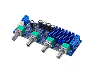 לוח מגבר שמע עשה זאת בעצמך 2*80W מודול כוונון בס/אמצע/טרבל בעל עוצמה גבוהה DC12-24V - Product Image 4