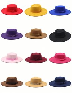 Chapeau Fedora à large bord pour adultes, élégant, pour femmes, printemps, automne, hiver, mode décontractée, idéal pour les fêtes et les activités de plein air - Grande Vente - Product Image 6