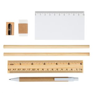 PROMOTIONAL GIVEAWAYS GIFTS PERSONALIZED LOGO ECO FRIENDLY RECYCLED PAPER STATIONERY SET NOTEBOOK W/PEN <b>STICKY</b> <b>NOTES</b> 4 COLOR - Product Image 2