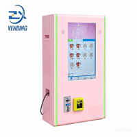 Máquinas Expendedoras Pequeñas con Sistema de Pago por Código QR, 3 Selecciones, para Toallas Sanitarias, con Pantalla LED y Función SDK