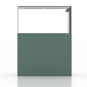 Acuario moderno de cristal para peces Arowana con bomba de fuente, 200 galones, ecológico, filtro de esquina, filtro trasero y sumidero, modelo Living - Product Image 5