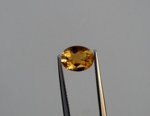 พลอยซิทรินรูปไข่ธรรมชาติ ขนาด 9x7 มม. เรืองแสง สามารถปรับแต่งได้สำหรับทำเครื่องประดับ - Product Image 5