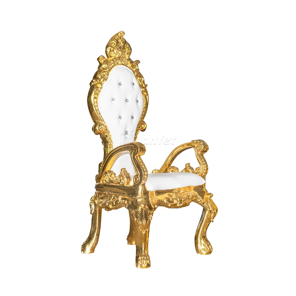 Großhandel Barock Goldene Jaguar Thron Stuhl Für Verkauf